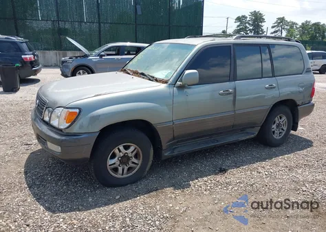 2002 Lexus Lx 470 z USA, uszkodzony, nr VIN JTJHT00W523515556